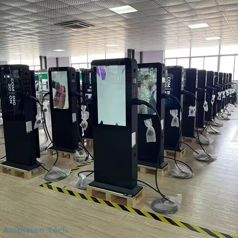 Advertising EV Charging Station