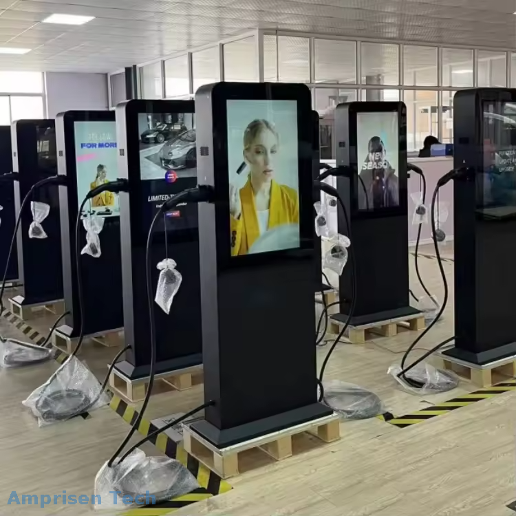 Advertising EV Charging Station