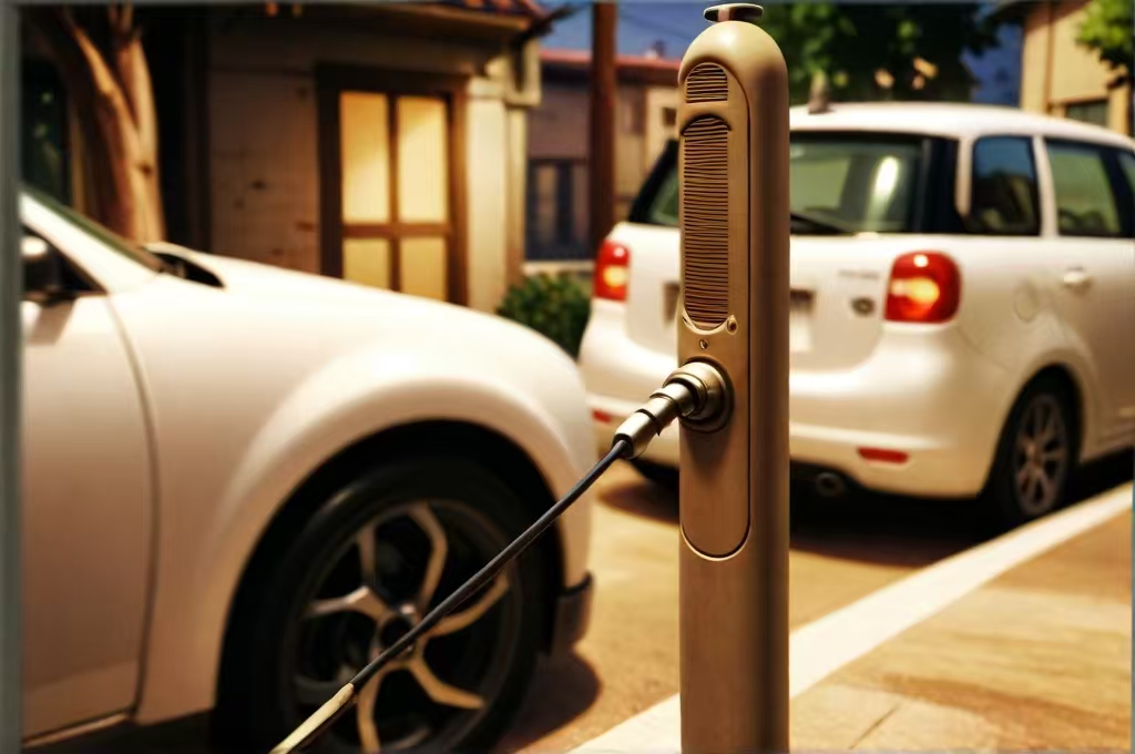 Lamppost EV Charger