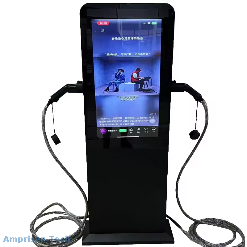 Advertising EV Charging Station