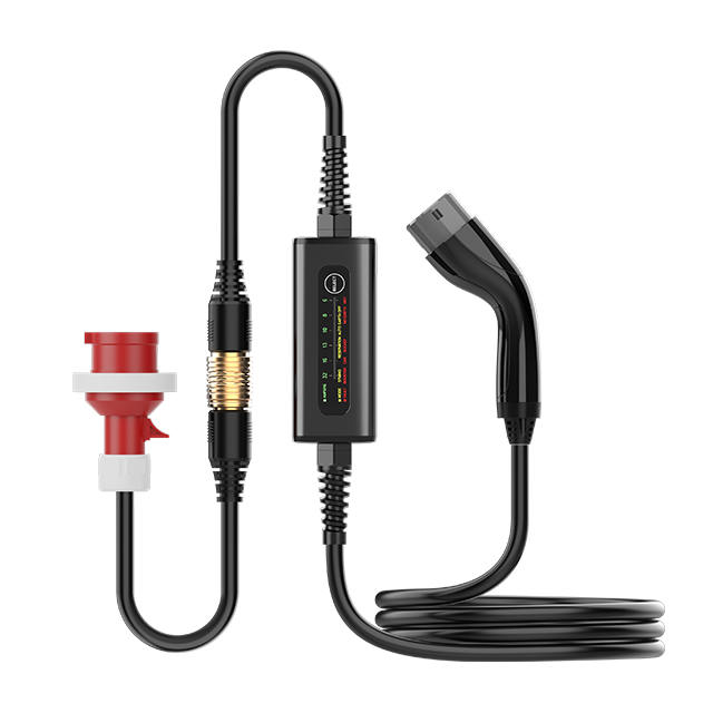 Portable EV Charger-02-22KW-Type2
